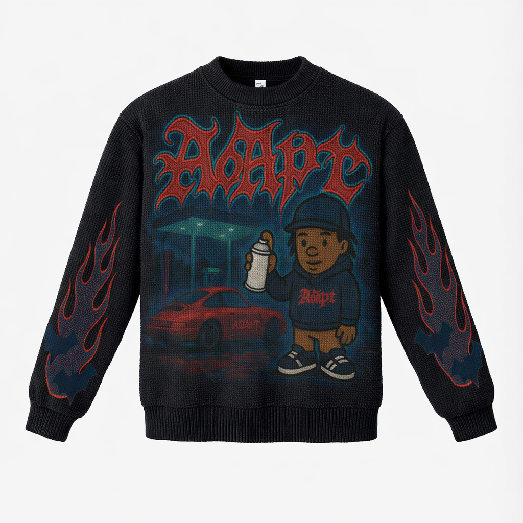 Waffle Knit ADAPT Sweater